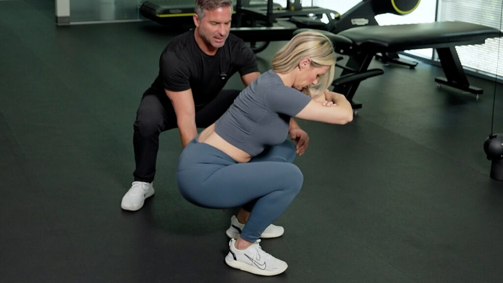 Baby Squat Side