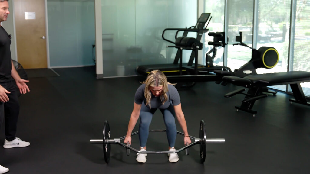 Hexbar Deadlift Front