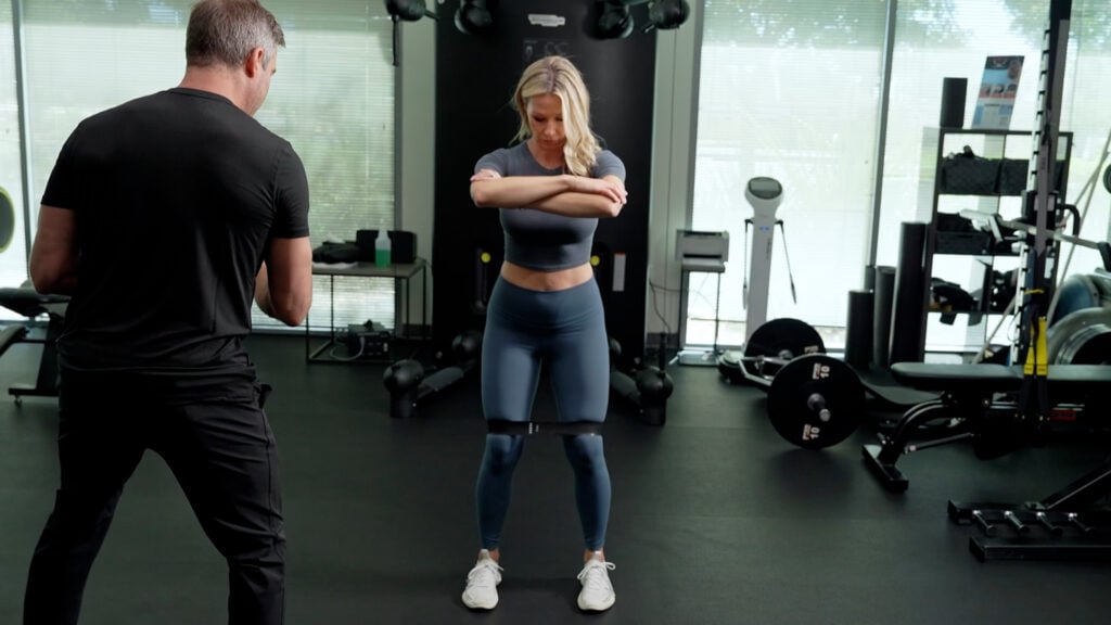 Lateral Band Walk beg