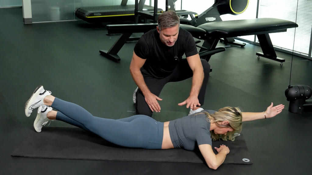 Prone Posture Exercises end